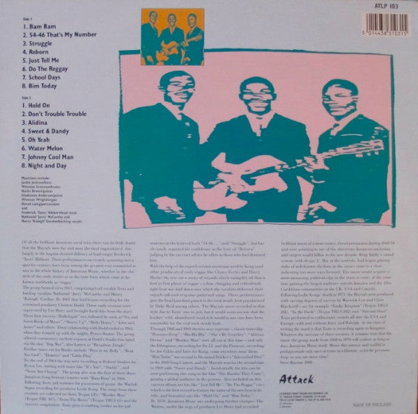 Release: Do The Reggae 1966-70-Vinyl-UK-1988-ATLP 103, ATLP-103-1546619