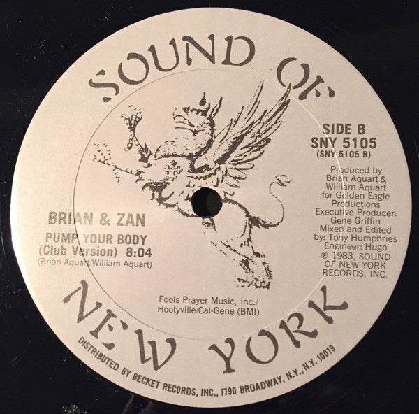 Release: Pump  Your Body-Vinyl-US-1983-SNY 5105-2142975
