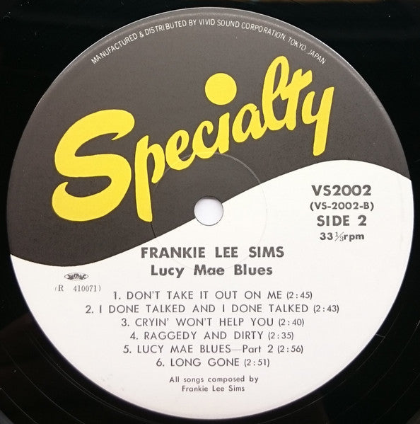 Lucy Mae Blues