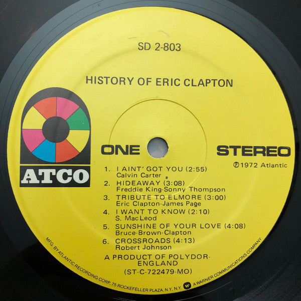 History Of Eric Clapton