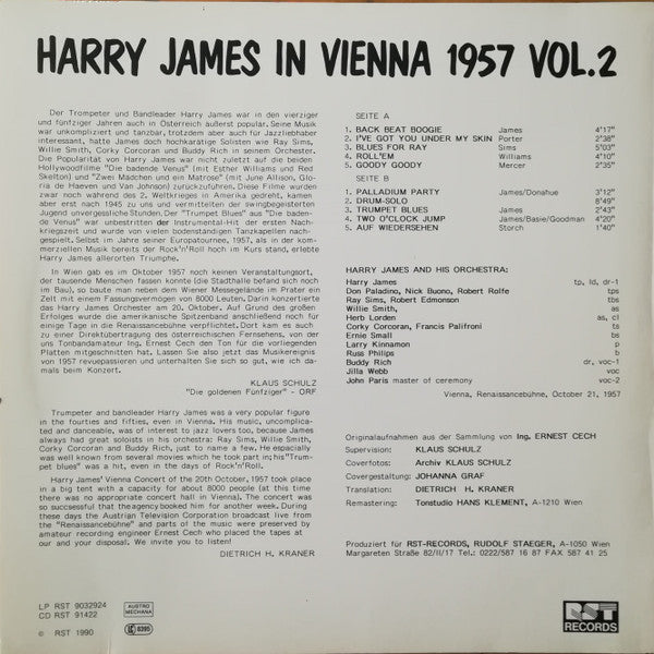 Master Release: In Vienna 1957 Vol. 2 by Harry James (2)