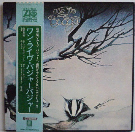 Release: One Live Badger-Vinyl-Japan-1973-P-8343A-4898778