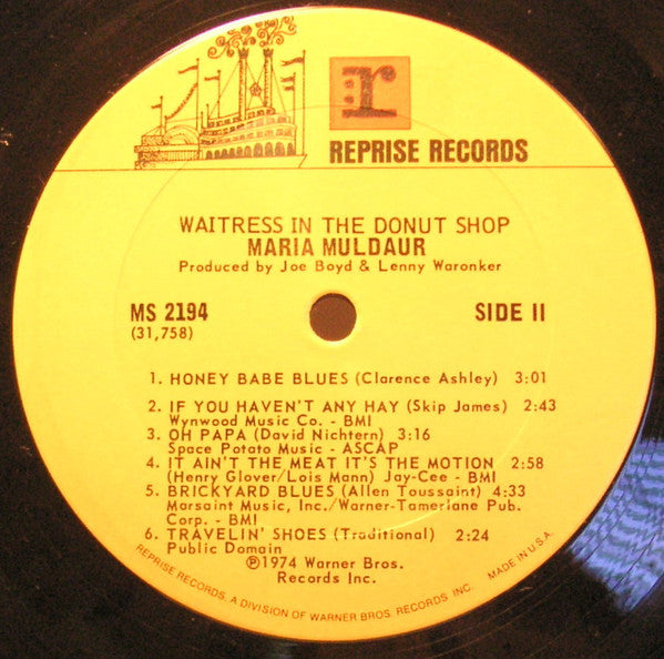 Waitress In A Donut Shop