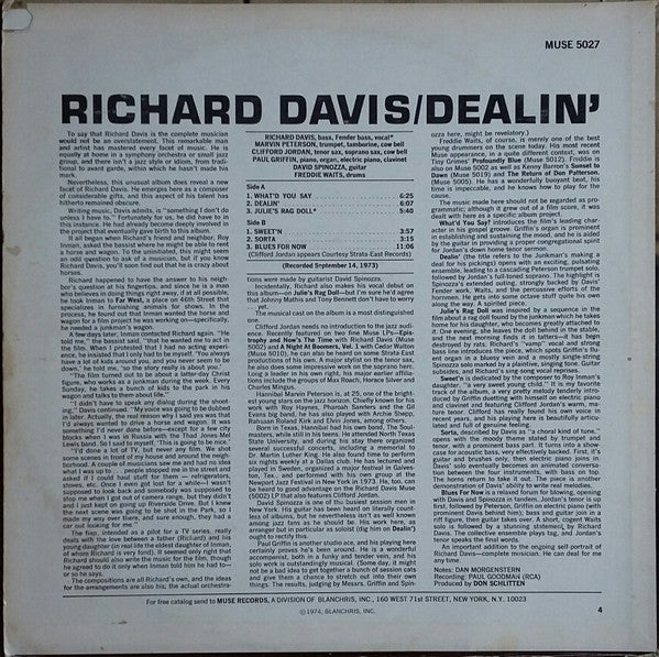 Master Release: Dealin' by Richard Davis (2)