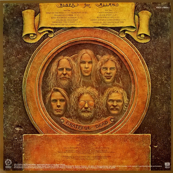 Master Release: Blues For Allah by The Grateful Dead