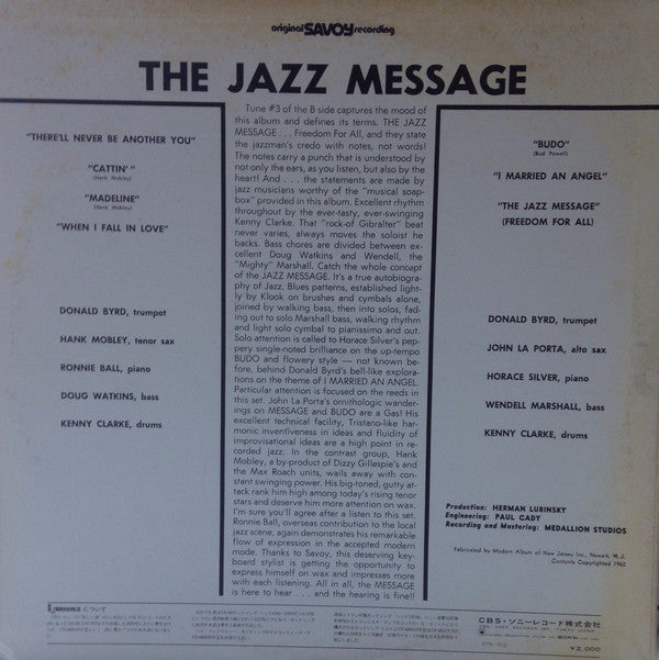 The Jazz Message Of