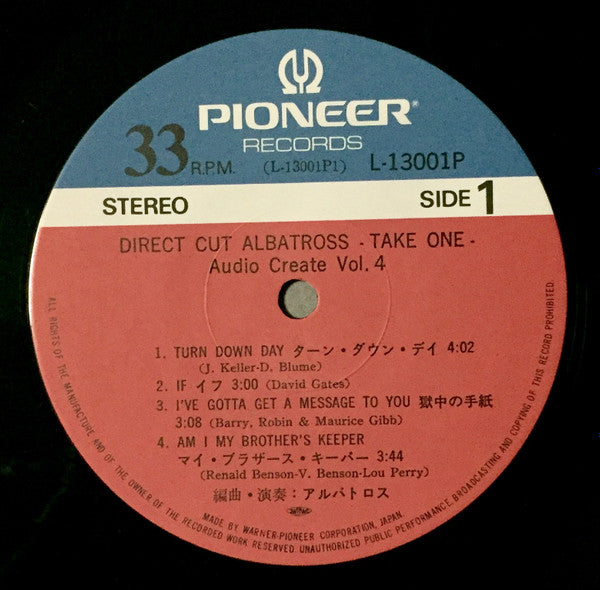 Direct Cut Albatross - Take One (Audio Create Vol. 4)