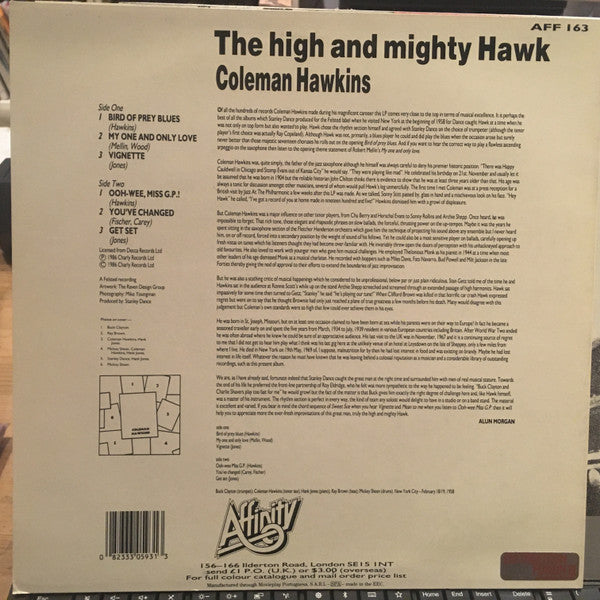 Release: The High And Mighty Hawk-Vinyl-UK-1986-AFF 163-4702713