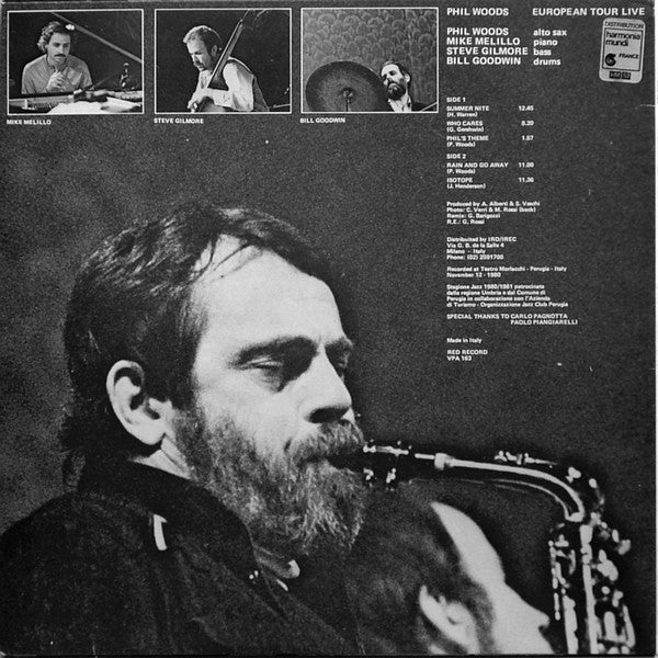 Release: European Tour Live-Vinyl-Italy-1981-VPA 163-3395229