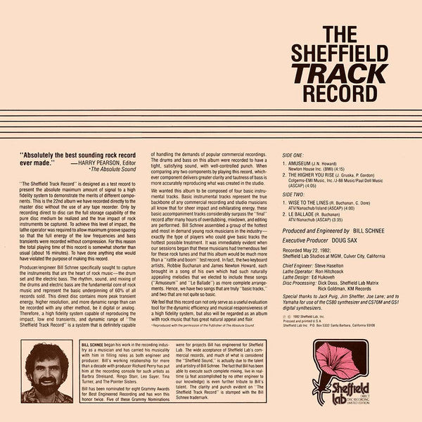 Master Release: The Sheffield Track Record by Robbie Buchanan