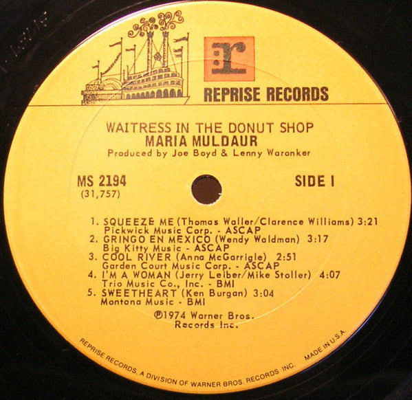 Waitress In A Donut Shop