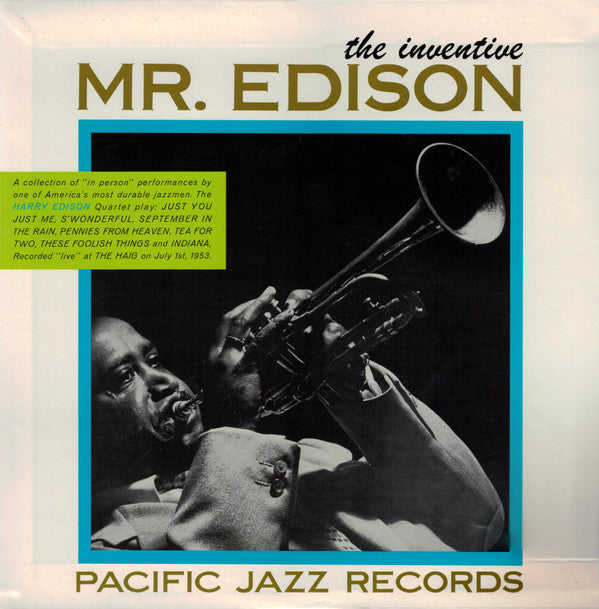 Master Release: The Inventive Mr. Edison by Harry Edison