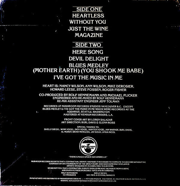 Release: Magazine-Vinyl-US-1977-MRS-5008-4145421