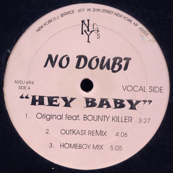 Master Release: Hey Baby by No Doubt