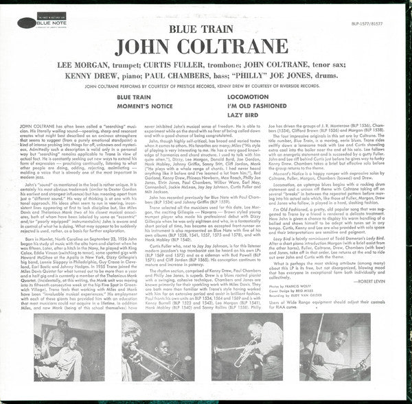 Release: Blue Train-Vinyl-US-None-LW-81577-5248355