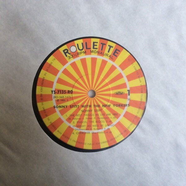 Sonny Stitt With The New Yorkers