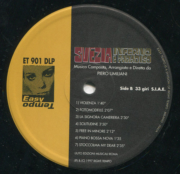 Svezia, Inferno E Paradiso (The Original Complete Motion Picture Soundtrack)