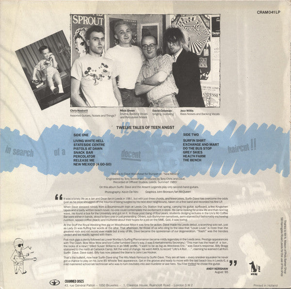 Master Release: In Search Of A Decent Haircut by Surfin Dave And The Absent Legends