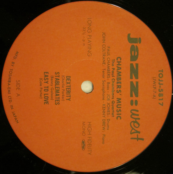 Chambers' Music: A Jazz Delegation From The East