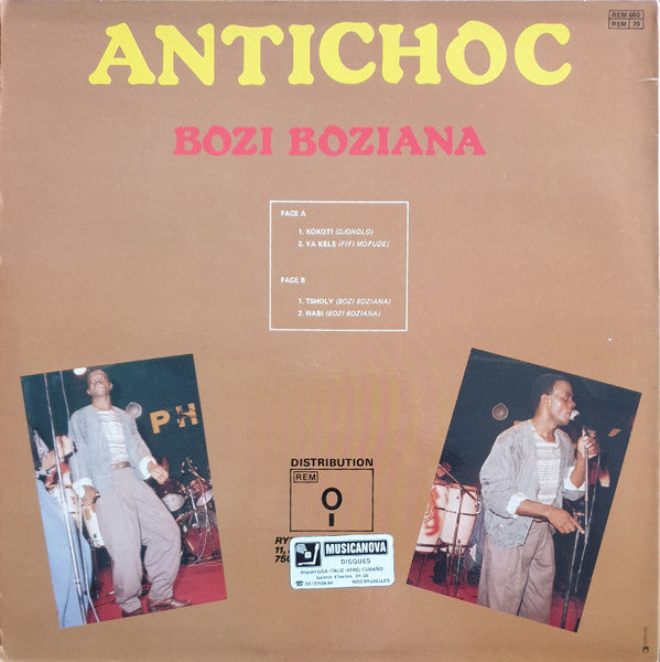 Release: Verckys Présente Le Grand Père Bozi Boziana-Vinyl-France-1987-REM 640-5506224