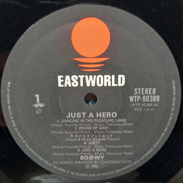 Master Release: Just A Hero by Boøwy