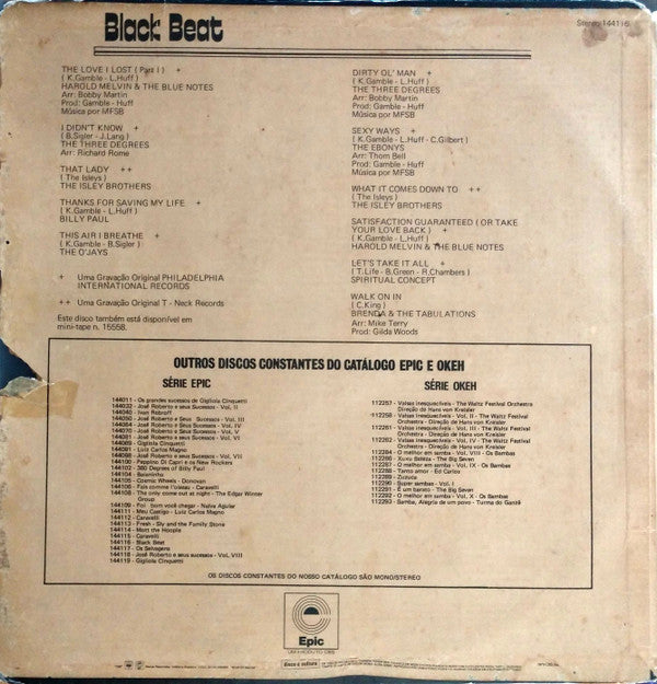 Release: Black Beat-Vinyl-Brazil-1973-144116-3025661