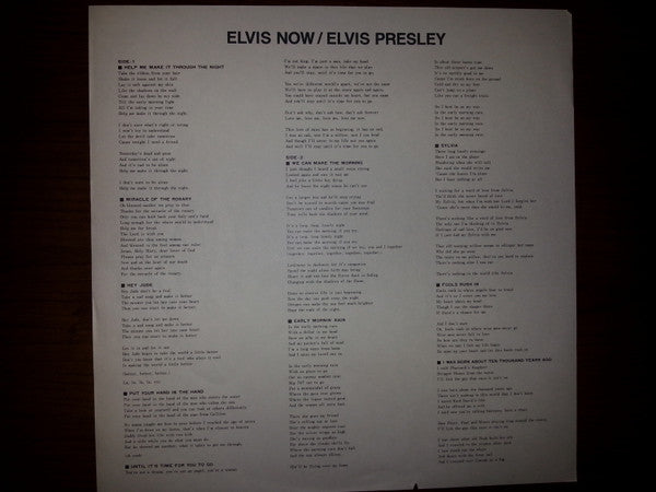 Elvis Now