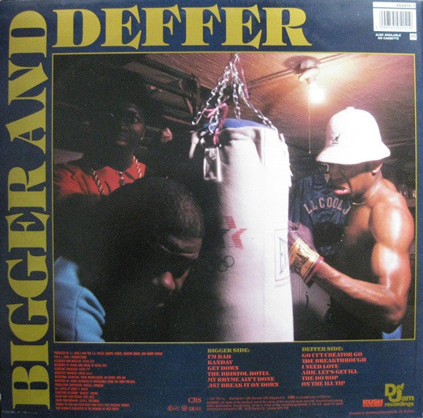 Release: Bigger And Deffer (BAD)-Vinyl-UK-1987-450515 1, 450515 1-4829915