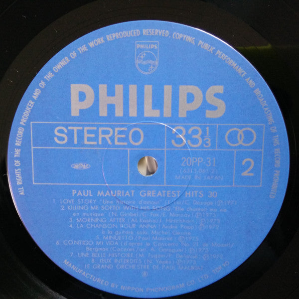 Paul Mauriat Greatest Hits 30