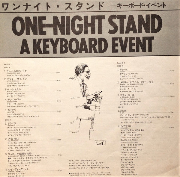 One Night Stand: A Keyboard Event
