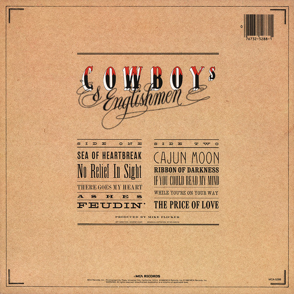 Release: Cowboys & Englishmen-Vinyl-US-1982-MCA-5288-9950187
