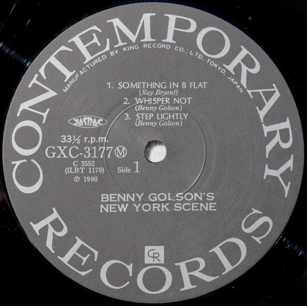 Benny Golson's New York Scene