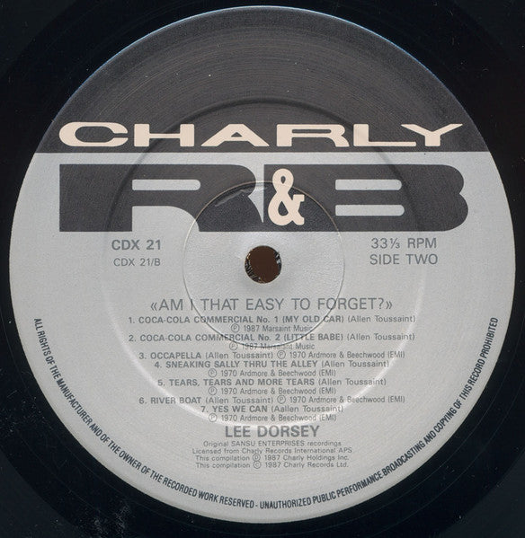 Am I That Easy To Forget?