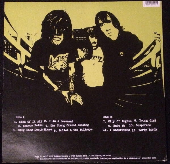 Master Release: Sing Sing Death House by The Distillers