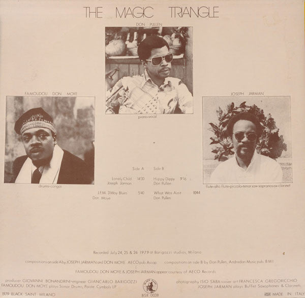 Master Release: The Magic Triangle by Don Pullen