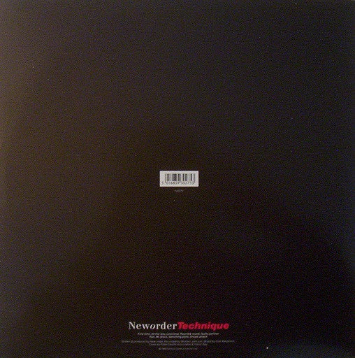 Master Release: Technique by New Order