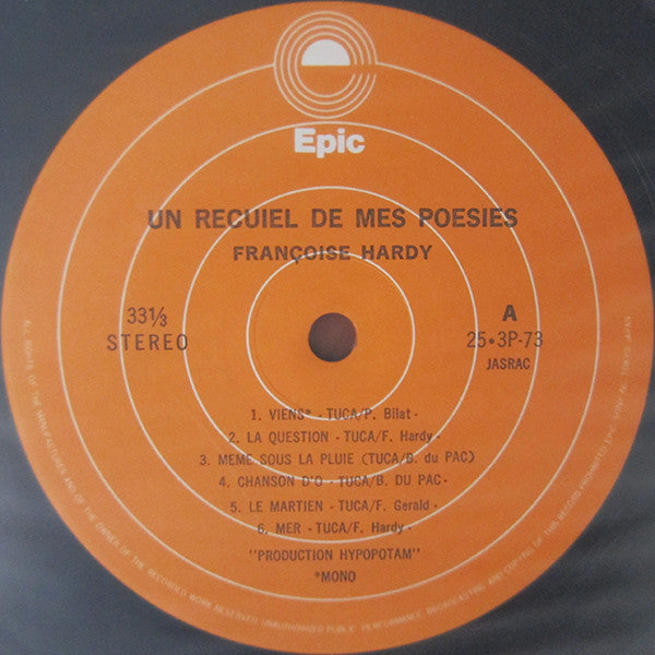 Un Recueil De Mes Poésies