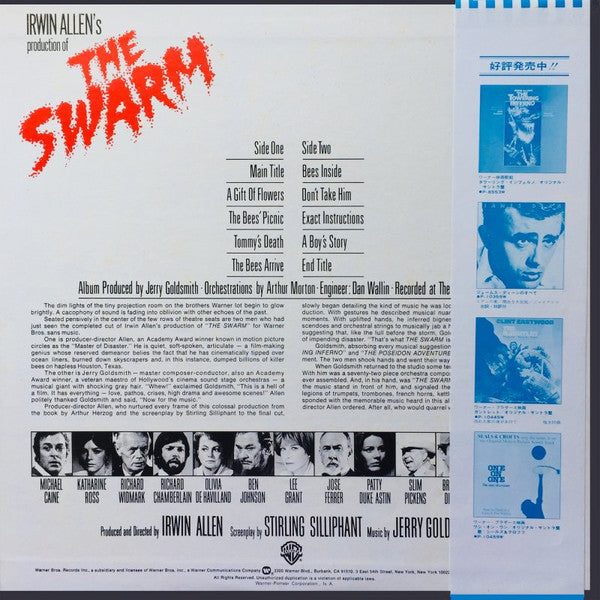 Release: The Swarm (Original Motion Picture Soundtrack)-Vinyl-Japan-1978-P-10537W-5459956