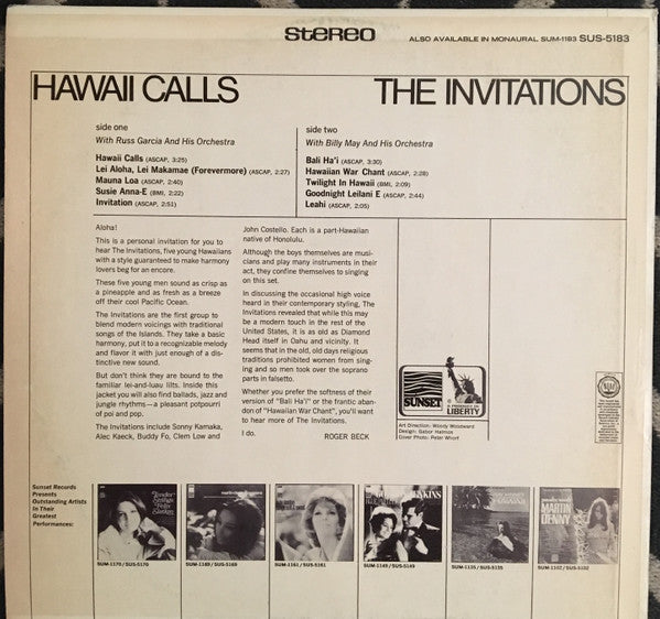 Master Release: Hawaii Calls by The Invitations (4)
