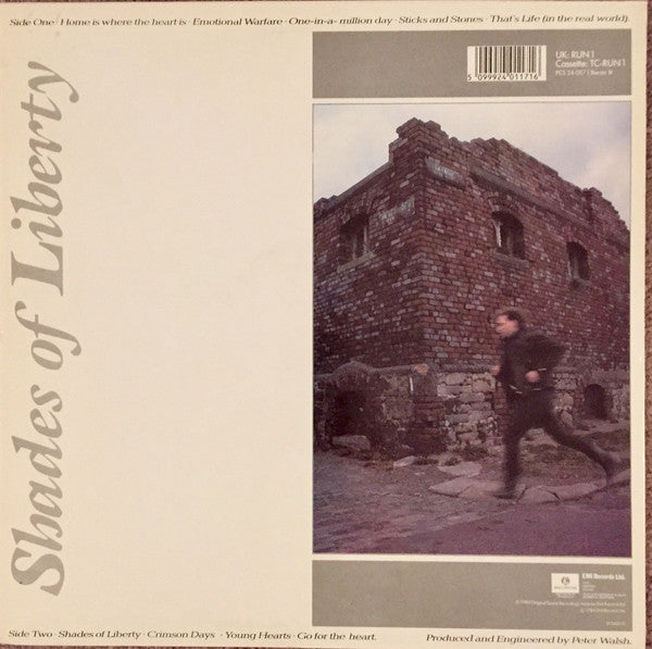 Release: Shades Of Liberty-Vinyl-UK-1984-RUN 1, PCS 24 0117 1, PCS 2401171-2091673