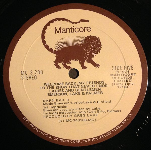 Welcome Back My Friends To The Show That Never Ends - Ladies And Gentlemen