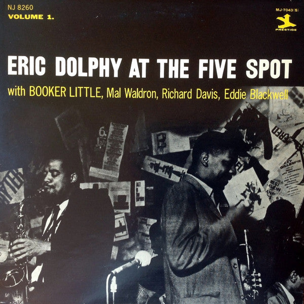 At The Five Spot, Volume 1. = ファイブ・スポットのエリック・ドルフィー