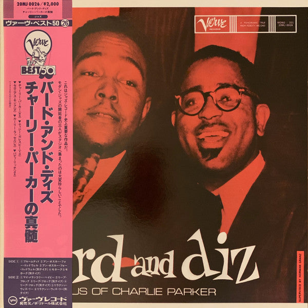 Release: Bird And Diz-Vinyl-Japan-1985-20MJ 0026-4959129