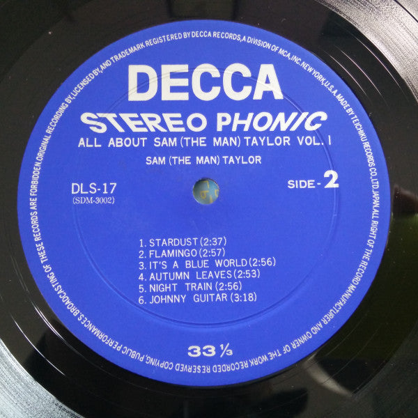 All About Sam The Man Taylor