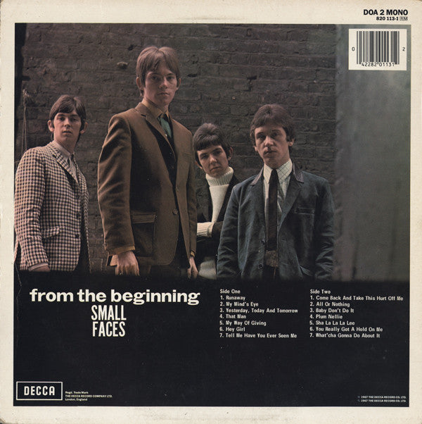 Release: From The Beginning-Vinyl-UK-1984-DOA 2, 820 113-1-3533145