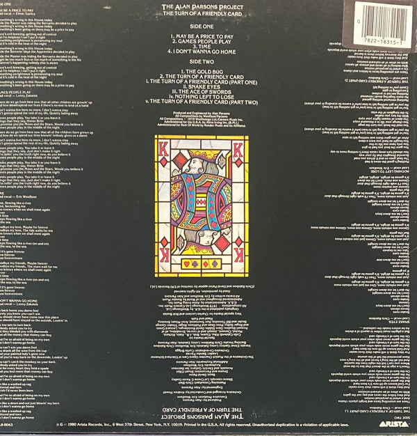 The Turn Of A Friendly Card