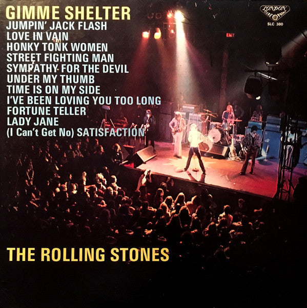 Release: Gimme Shelter-Vinyl-Japan-1976-SLC 380, SLC-380-9784631