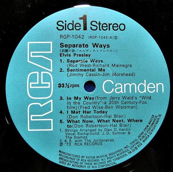 Separate Ways = 別離(わかれ)の歌