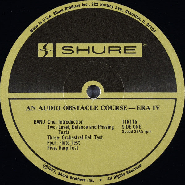 Era IV An Audio Obstacle Course