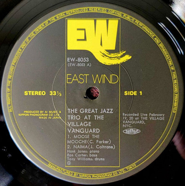 At The Village Vanguard